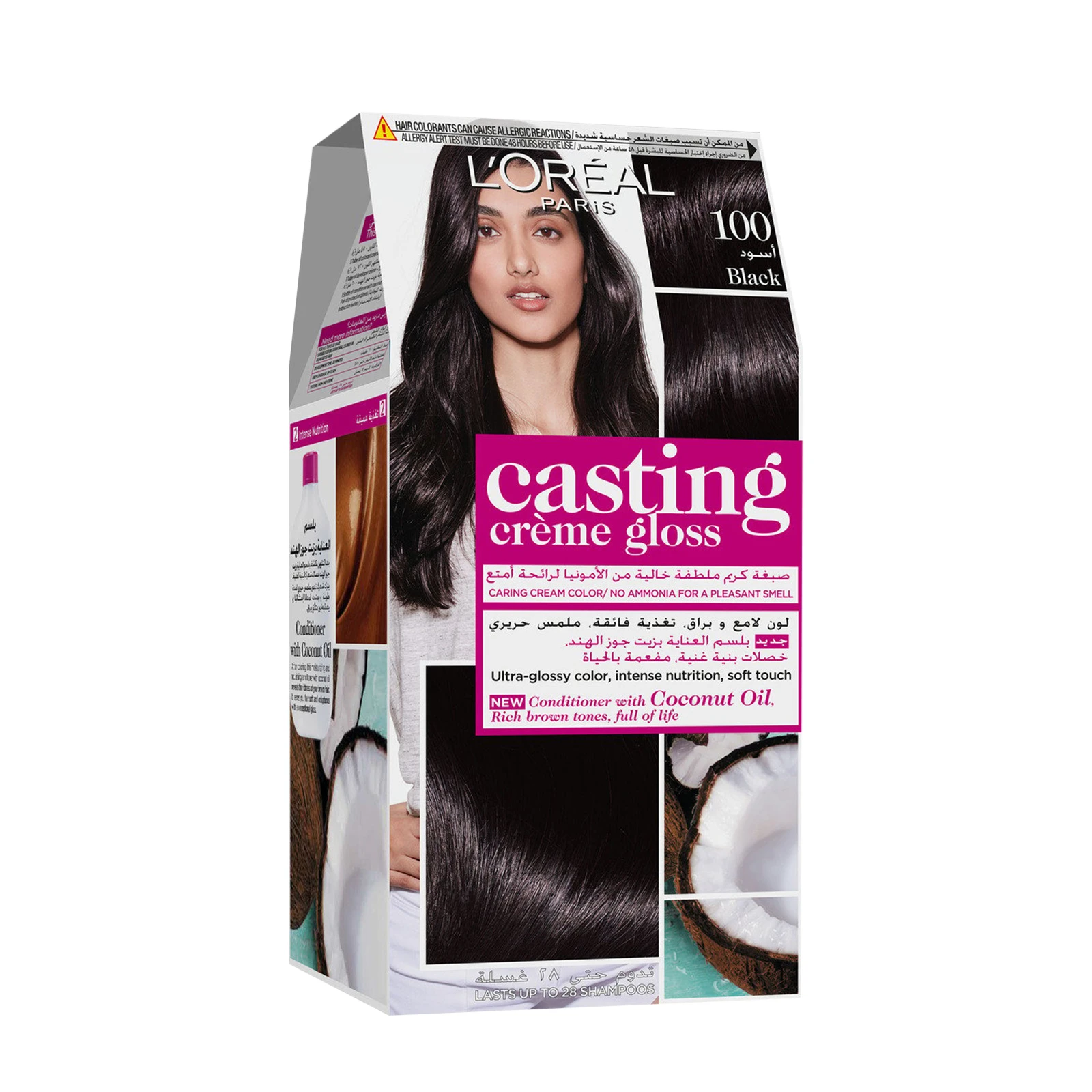 Loreal Casting Cream gloss Colour NO'100 Black