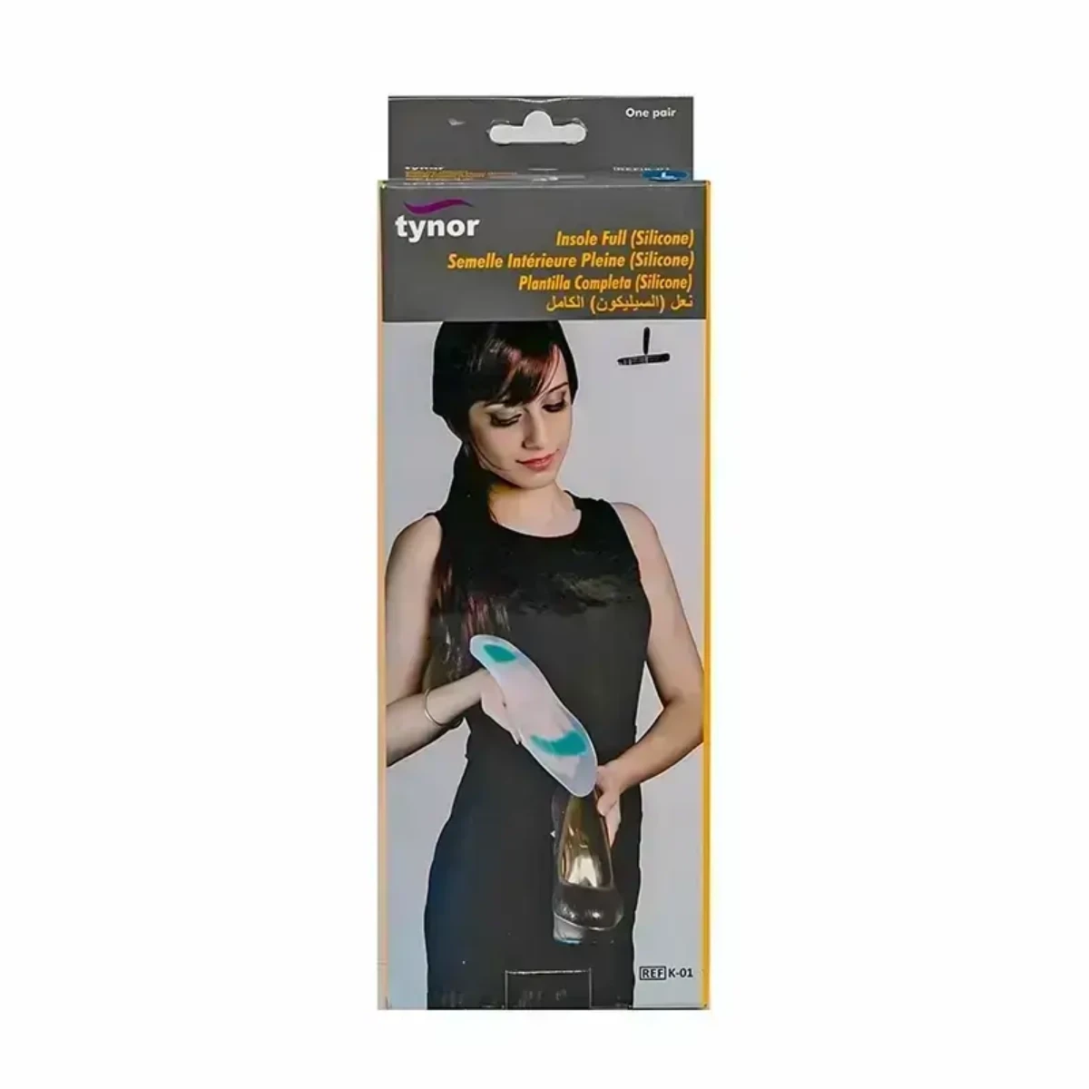 Tynor Insole Full Silicon  (Pair)  K01 L