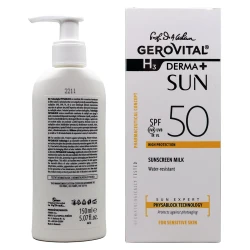 GEROVITAL H3 sun sunscreen milk spf50 150ml - Image 3