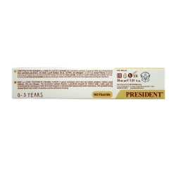 PRESIDENT 0-3 Years Baby ToothPaste Caramel 30ML - Image 5