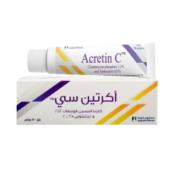 أكرتين سي 1.2% - 0.025 جل 30 جم
