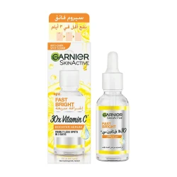 GARNIER SKIN Active Fast Bright VIT C 30% Dark Spot Serum 50ML - Image 2