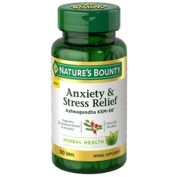 Nature's Bounty Anxiety & Stress Relief 50tab