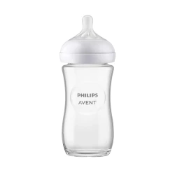Philips Avent Natural Response Glass Bottle (1m+) 240ml SCY933/01