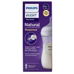 Philips Avent Natural Response Plastic Bottle (1m+) 260ml SCY903/01 - Image 2
