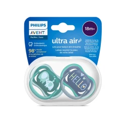 Philips Avent Ultra Air BOY pacifier (18m+) 2Pcs SCF349/18 - Image 2